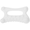 thumbnail image 1 of 1 Ensemble d'Outils Gua Sha pour le Visage Favorisent la Circulation Matériau en Résine Couleur Blanche, 1 of 8