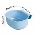 thumbnail image 3 of White Plastic Storage Bins For Pantry Organization With Four Handles, 3 of 6