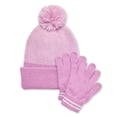 thumbnail image 1 of Ensemble 2 pièces avec tuque et gants George pour filles, 1 of 4