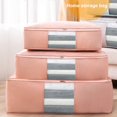 thumbnail image 2 of Quilt Storage Bags Dustproof Foldable Non Woven Fabric Breathable Thicken Clothes Organizer for Home, 2 of 10