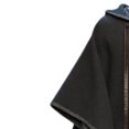 thumbnail image 4 of Qertyioot Hauts pour Hommes Mode Veste Décontractée Extérieur Manches Longues Manteau Chaud, 4 of 5