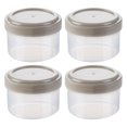 thumbnail image 1 of Seasoning Box Set 4-Pack Food-Grade PP Portable Kitchen Condiment Container with Sealing Lid for Home Barbecue Camping, 1 of 1