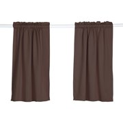 Hearth & Gear Curtain Pure Pigment Color Rod Curtain Border Curtain Short Curtain Small Curtain Shower Curtain with Fabric Shower Curtain Liner Curtains for Bathroom Bedroom Curtains 45 Inches Long