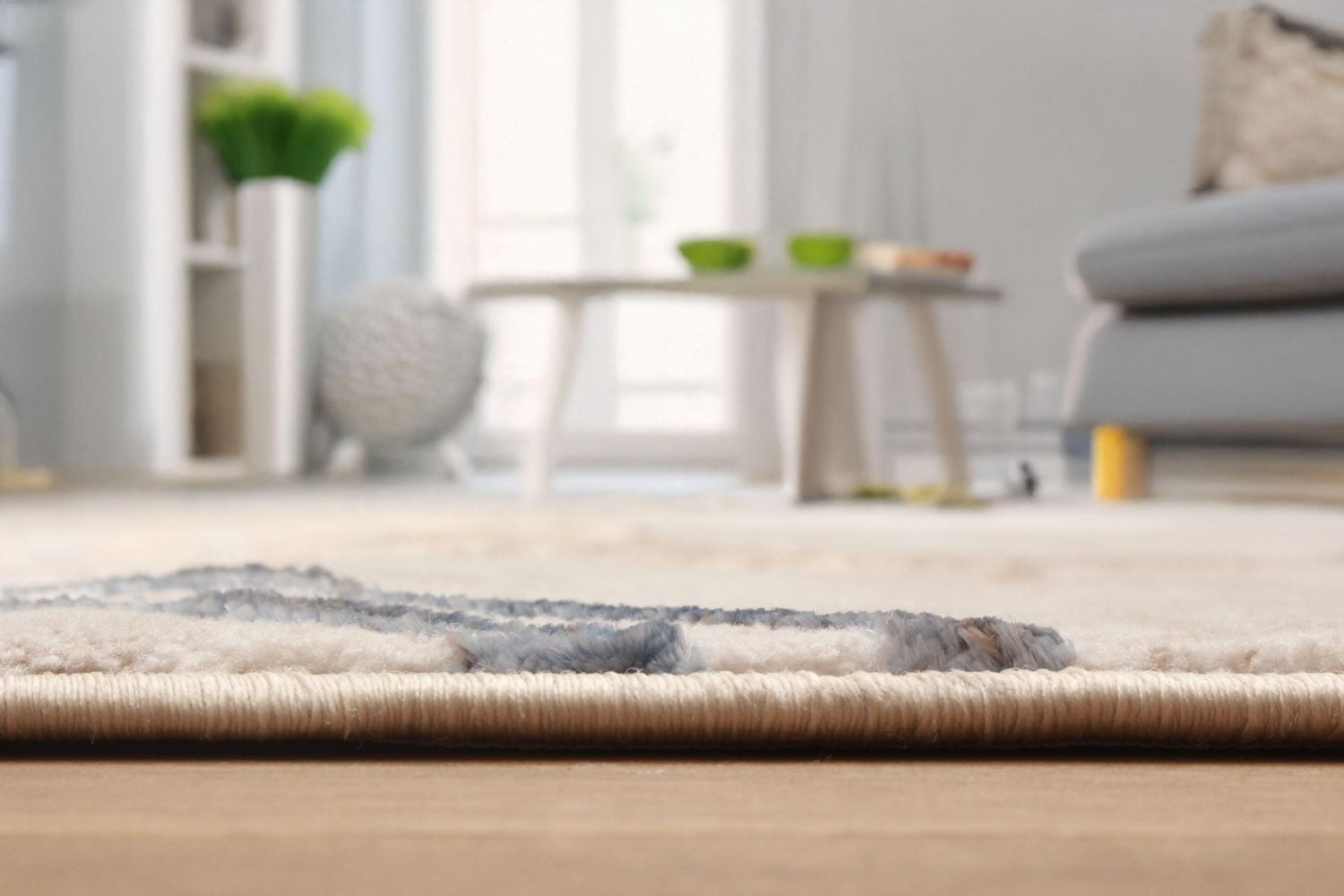 ECARPET Wisp Contemporary/Modern Area Rug for Living Room, Bedroom, Dining Entrance