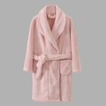 thumbnail image 4 of Girls Flannel Pajamas Bedclothes Thickened Extended Bathrobe Velvet, 4 of 5