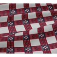 thumbnail image 5 of oneOone Viscose Jersey Fabric Check Ikat Fabric Prints By Yard 60 Inch Wide, 5 of 5