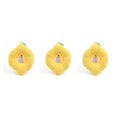 thumbnail image 2 of QualitChoice Cat Neck Cone Puppy Accessories Elizabethan Collars Adjustable Dogs Collar Breathable Surgery Kitten Cones Lemon Pattern S 3Set, 2 of 6
