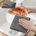 thumbnail image 1 of MTBLYS Kitchen Cleaning Cloth Microfiber Waffle Weave 30X30Cm Highly Absorbent Quick Drying Towel Furniture Car Wipe 1-Piece, 1 of 6