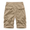 thumbnail image 4 of Birdeem Mens Plus Size Cargo Shorts Multi-Pockets Relaxed Summer Beach Shorts Pants, 4 of 4