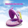 thumbnail image 4 of Baby Inflatable Swimming Ring Kid Floating Circle for Pool Bathtub (Green), 4 of 7