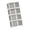 white, variant on Portable Wardrobe Foldable Free Standing Clothes Storage Box Closet Wardrobe for blue