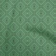 thumbnail image 1 of oneOone Rayon Green Fabric Geometric Sewing Material Print Fabric By The Yard 56 Inch Wide, 1 of 4