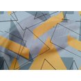 thumbnail image 4 of oneOone Tissu en Coton Cambric Rectangle & Triangle Géométrique Décor Tissu Imprimé BTY 56 Pouces de Large, 4 of 4