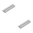thumbnail image 2 of serony 2pcs Pure Color Sealing Clip Food Preservation Pure Color Household Tea Snack Pouch Sealer grey L 2Set, 2 of 6