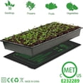 thumbnail image 3 of Seedling Heat Mats 10" x 20.75" Waterproof Plant Heating Mats For Seed Starting Germination Hydroponics Brewing, 3 of 8