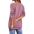 thumbnail image 3 of Chemise Unisexe à Manches Longues et Manches Longues pour Femmes, 3 of 6