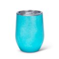 thumbnail image 1 of Gloss Turquoise With Lid Insulated Wine Tumbler, 1 of 1