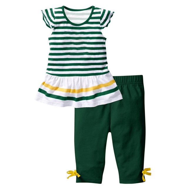 Birdeem Chemises pour Filles Mode Filles Décontracté Manches Courtes Hauts Col Rond Bouton Imprimé Ensembles de Shorts