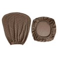 thumbnail image 1 of Rotating Chair Protector Office Chair Cover Protective Computer Desk Chair Cover coffee, 1 of 8