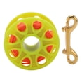 thumbnail image 2 of Finger Reel,  Diving Reel Lightweight With Double Ended  Snap Clip For Cave Diving Yellow, 2 of 8