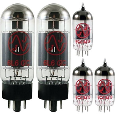 Ensemble de Tubes - pour Marshall JCM 900 50W (Version 6L6), Marque de Tubes : JJ Electronics
