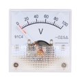 thumbnail image 1 of Unique Bargains Voltmètre de Jauge de Tension Analogique DC 0-100V 91C4 Erreur 2.5 %, 1 of 5