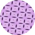 thumbnail image 1 of Ahgly Company Machine Washable Indoor Round Transitional Blossom Pink Area Rugs, 7' Round, 1 of 7