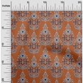 thumbnail image 1 of oneOone Cotton Poplin Fabric Floral & Paisley Block Print Sewing Fabric BTY 56 Inch Wide, 1 of 4