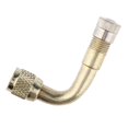 thumbnail image 2 of Miulika Motorcycle Valve Extension Adapter 45/90/135 Degree Brass Inflatable Tube Yellow 90 degree, 2 of 7