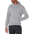 thumbnail image 1 of Gildan Men's Fleece Hooded Sweatshirt, Style G18500, Sport Grey, Medium, 1 of 2