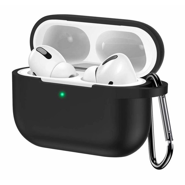 Protective Cover for AirPods Pro Case, Bounce Carrying Case with Keychain for 2019 AirPods Pro Charging Case