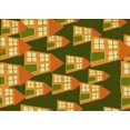 thumbnail image 1 of Ahgly Tapis Rectangulaire Lavable en Machine Intérieur Transitionnel Brun Bronze Foncé, 2 Pieds x 5 Pieds, 1 of 7