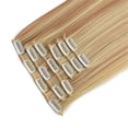 thumbnail image 2 of Xihbxyly Liquidation Mode Cheveux Longs à Clipser Extensions Cheveux Complets Perruque Droite Offres de Vacances, 2 of 4