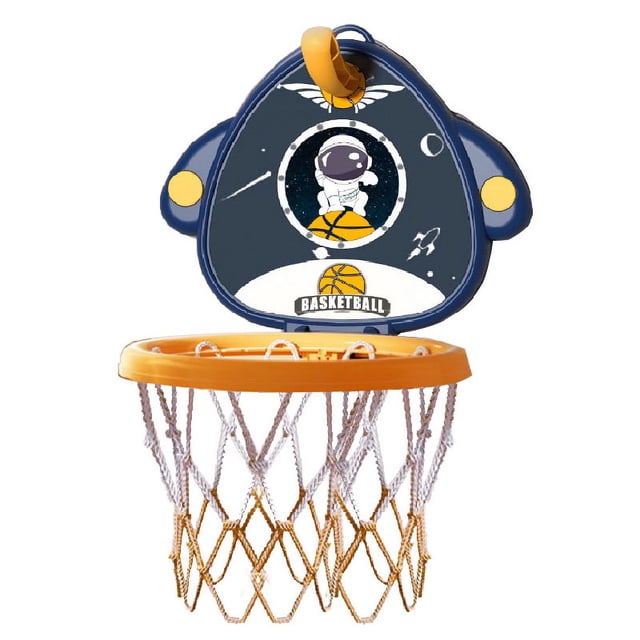 Basketball Hoop Toy, Withstand 20KG Small Size Foldable Wall Mount Kid's Basketball Hoop For Indoor For Kids