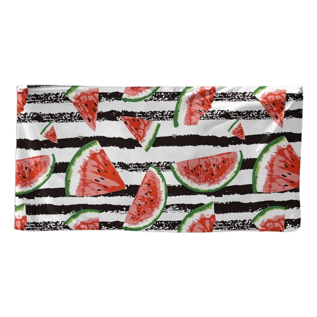 Microfiber Beach Towel Super Lightweight Colorful Bath Towel Sandproof Beach Blanket Multi-Purpose Towel For Travel Swimming Pool 30x60 Inch