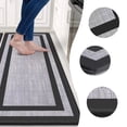 thumbnail image 3 of EGNMCR Bath Rugs,Outdoor Rug Kitchen Mats Avoid Fatigue Avoid Non-Slip Mats For Home Entry Doors, Ergonomic Comfortable Standing Mats For Kitchens, Floors, Offices, Sinks, Laundry Rooms kitchen carpet, 3 of 5