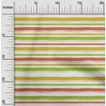 thumbnail image 2 of oneOone Cotton Poplin Green Fabric Stripes Sewing Material Print Fabric By The Yard 56 Inch Wide, 2 of 4