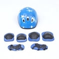 thumbnail image 1 of LSLJS 7Pcs/Set Children Kids Helmet Knee Elbow Pad Cycling Skate Bike Protecs, Protective Clothing, 1 of 1