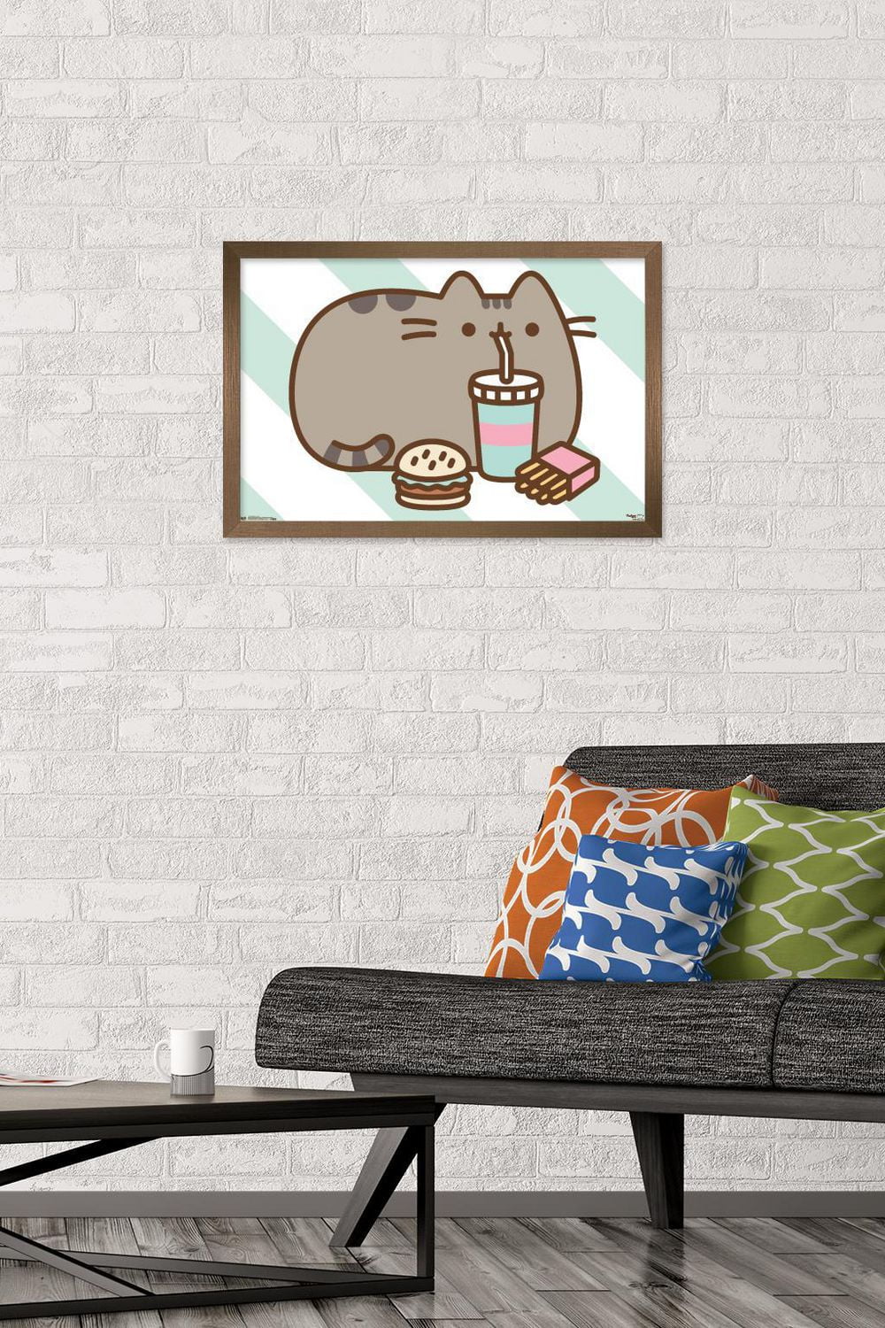 Pusheen - Food Wall Poster, 14.725" x 22.375"