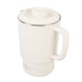thumbnail image 1 of Portable Electric Kettle, 600ML Stainless Steel Tea Kettle with 2 Temperature Settings, 5 Min Fast Water Boiling Bottle, Hot Water Kettle for Camping, Hiking, Office, School, 1 of 7