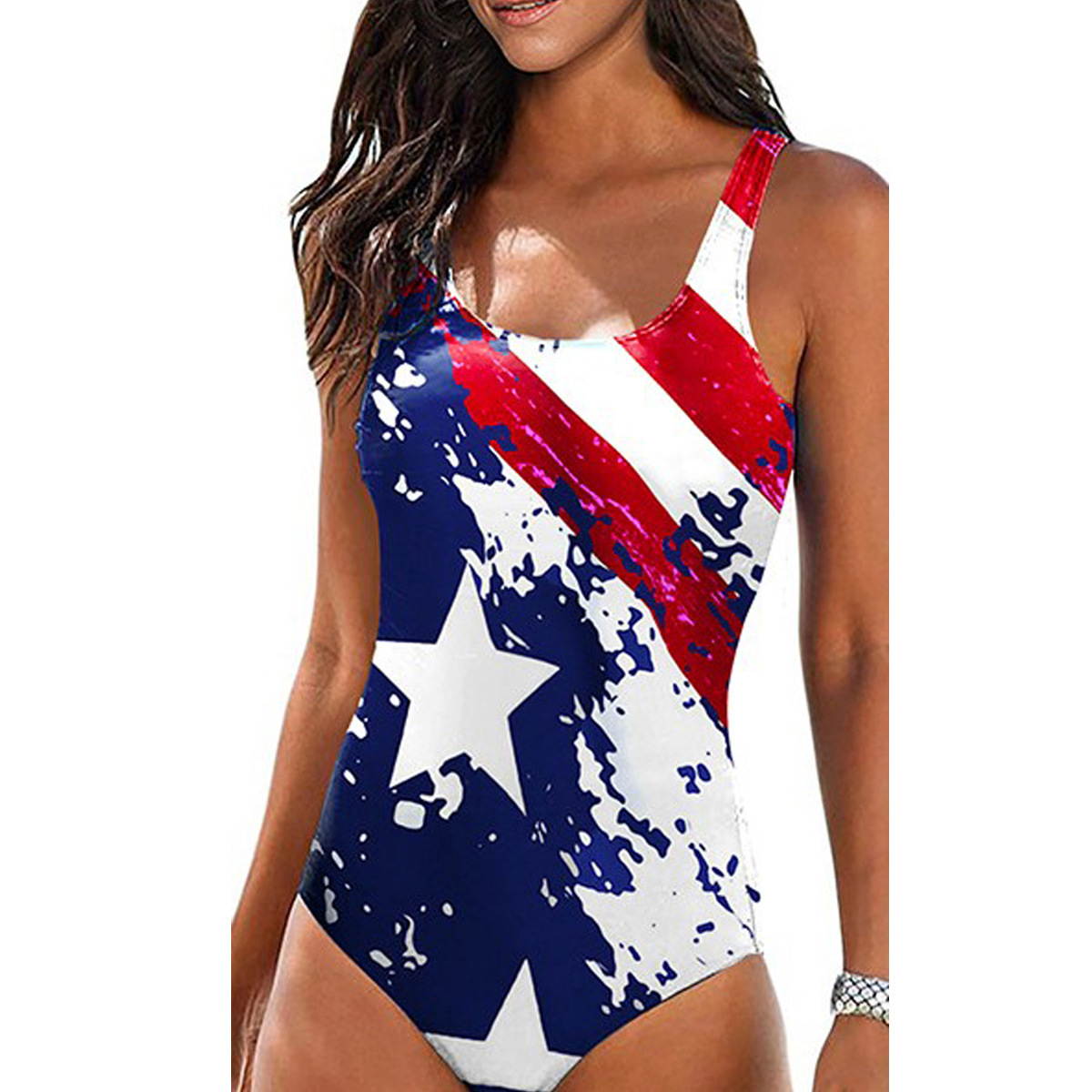 Women's One Piece Swimsuits Modest Bathing Suits Training Women Athletic Swimwear
