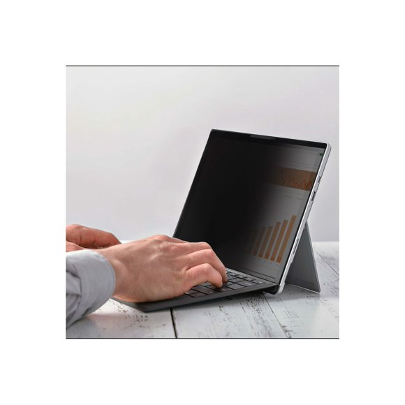 StarTech.com 4-Way 12.4 Po Surface Ordinateur Portable Go 1/2/3 Privacy Screen Filter, Portrait/Landscape, Touch-Enabled, +/- 30 Deg. View, Blue Light Reduction, Matte Finish 12,4 Pouces - Filtre de Confidentialité pour Ordinateur Portable (horizontal) - Adhésif - - Noir