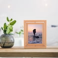 thumbnail image 4 of BRIGHTFUFU wooden picture display frames Rotating Photo Frame Multi Glass Desk Vertical Picture Stand 1Pcs, 4 of 8