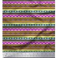 thumbnail image 1 of Soimoi Cotton Duck Fabric Aztec Geometric Printed Fabric 1 Yard 56 Inch Wide, 1 of 1