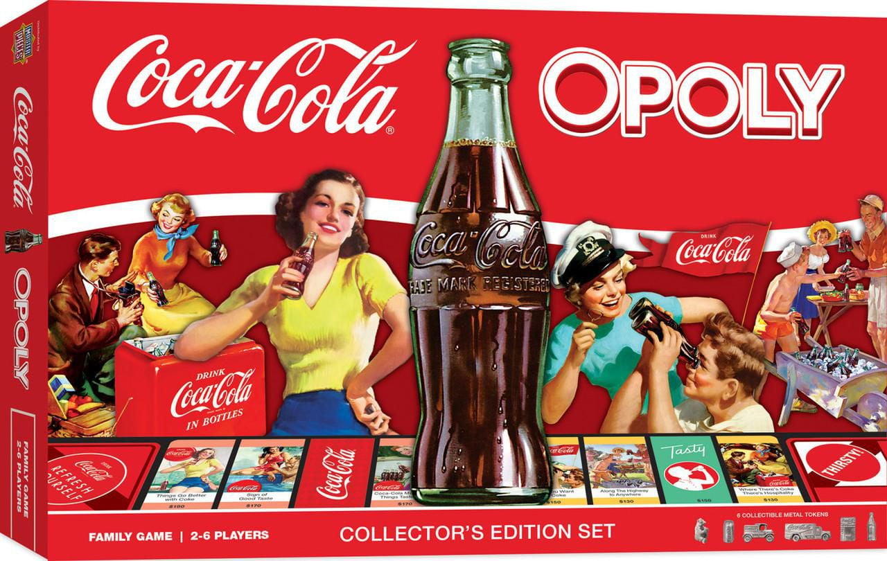 Masterpieces Puzzle Company Coca-Cola Opoly Jeu De Plateau