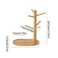 thumbnail image 3 of Fesfesfes Kitchen Organizer Accessories Decor Kitchen Organizer Storage Stand Cup Holders Mug Tree Stand Coffee Cup Stand, 3 of 5