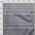 thumbnail image 2 of oneOone Silk Tabby Gray Fabric Geometric Tribal Craft Projects Decor Fabric Printed By The Yard 42 Inch Wide, 2 of 4
