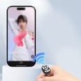 thumbnail image 3 of Ruiboury Portable Wireless Phone Controller For Selfies And Photography Rechargeable Remote Control Ring Has Pink, 3 of 6
