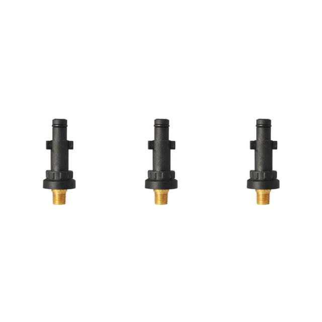 Ruiboury 1pc Pressure Washer Adapter Foam Nozzle Adapter Car Washing Accessories Type D 3Set