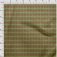 thumbnail image 3 of oneOone Georgette Viscose Fabric Floral & Chevron Block Printed Craft Fabric BTY 42 Inch Wide, 3 of 4